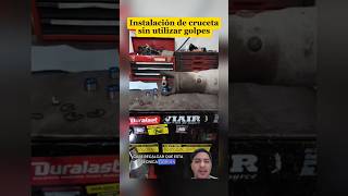 Instalación de cruceta sin utilizar el martillo mecanicaautomotriz parati tips [upl. by Bronk839]