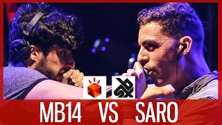 MB14 vs SARO  Grand Beatbox LOOPSTATION Battle 2017  SEMI FINAL [upl. by Ellegna]