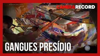 Roberto Cabrini visita presídio com 1700 membros de gangues em El Salvador [upl. by Anujra]