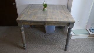 Wood Table Restoration [upl. by Aynna970]