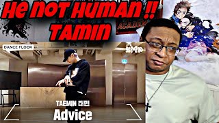 TAEMIN 태민 Advice Dance Practice REACTION [upl. by Atiken]