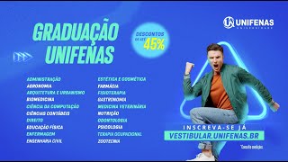 Vestibular cursos presenciais UNIFENAS [upl. by Enelyak]