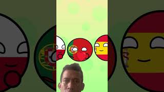 countrys Treet the heart of the European countryballs shorts [upl. by Yvi]