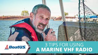 3 Tips for Using a Marine VHF Radio Whats MMSI amp DSC  BoatUS [upl. by Saito]