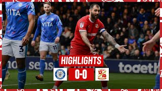 Match Highlights Stockport County vs Swindon Town [upl. by Yerxa238]