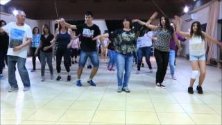 מהפכה של שמחה ריקוד שורות Mahapecha Shel Simcha Dance [upl. by Lexis]