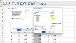 SPSS course for beginners Stats basics creating variables data entry descriptive stats [upl. by Llehsram]