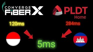 CONVERGEPLDT 120 MS  CROSS SERVER LAG FIX MOBILE LEGENDS 2020 [upl. by Schaffel]