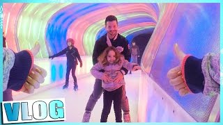 Trampoline Park et Patinoire de Montpellier  Journée en famille [upl. by Esbensen]