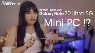 รีวิว Samsung Galaxy Note 20 Ultra 5G  ไม่ใช่แค่มือถืออีกต่อไปเพราะมันคือ Mini PC [upl. by Irah]