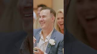 Extremely Funny Pause in Groomsmen Speech  Terranea Resort Wedding [upl. by Anyek]