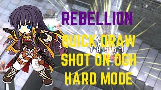 RAGNAOK ONLINE  Rebellion  Quick Draw Shot QDS VS Root amp Amdarias OGH HARD MODE [upl. by Rigdon275]