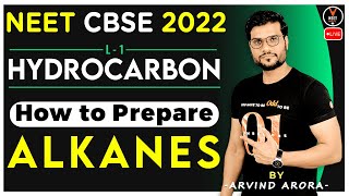 Hydrocarbon Class 11 L1  Alkanes  NEET 2022 Preparation  NEET Chemistry  Arvind Arora [upl. by Lenci]