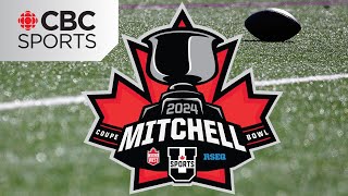 U Sports Football 2024 Mitchell Bowl  RSEQ vs CW  CBCSports [upl. by Joab387]