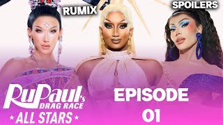 All Stars 9 EPISODE 01 Spoilers  RuPauls Drag Race TOP 2 WINNER BLOCKED QUEEN ETC [upl. by Erland914]