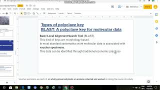 Taxonomic keys Part 2Polyclave key [upl. by Early]