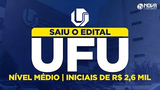 Análise do Edital Concurso UFU 2023 [upl. by Gruver76]