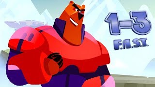 FAST  All episodes collection 13  Animated series 2018 Moolt Kids Toons [upl. by Lrat304]