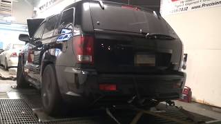 SRT8 Jeep 600whp procharged PSI PROformance dyno [upl. by Nyloj]