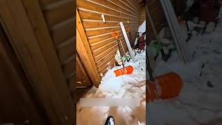 Whole house was under snow shortsvideo [upl. by Aivatnohs]