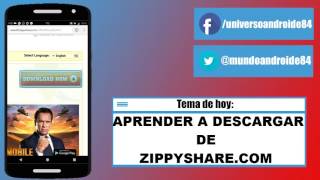 COMO DESCARGAR DESDE ZIPPYSHARE [upl. by Lahcim]