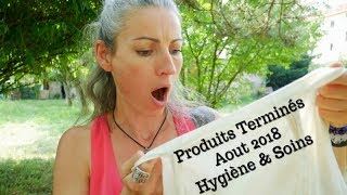 Produits Terminés Août 2018 [upl. by Vitale431]