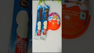 Kinder Joy Box amp Milk Chocolate shortvideo viralvideo [upl. by Afirahs807]