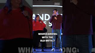 Nu Metal vs Old Metal  Libbie Higgins standupcomedy LibbieHiggins [upl. by Fokos]