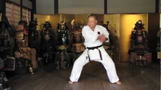 Worlds Karate Legend MORIO HIGAONNA Gojuryu Master 10th Dan pt1 [upl. by Eveineg]