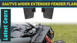 SAUTVS Wider Extended Fender Flares Kit for Can Am X3  Review 2023 [upl. by Weide]