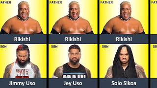 WWE Anoai Family Father and Son Wrestlers [upl. by Alysa]