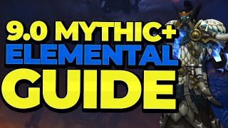 ⚡ Elemental Shaman Guide How to MAXIMIZE damage RotationMythic  DPS TIPSTRICKS  Shadowlands [upl. by Oletta]