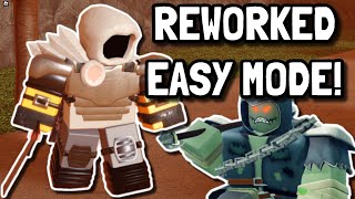 Solo SPEEDRUNNING The NEW Reworked Easy Mode  Roblox Tower Defense Simulator TDS [upl. by Ainig]