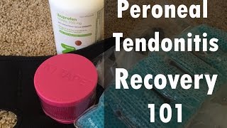 My Peroneal Tendonitis Recovery Routine [upl. by Rose]