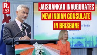 EAM Jaishankars Remarks At The Inauguration Of The Consulate General of India  Brisbane [upl. by Kcirtemed914]