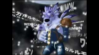 Weregarurumon Ultra Digievolucion [upl. by Anujra]