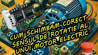 Cum schimbam corect sensul de rotatie al unui motor electric [upl. by Auberbach728]