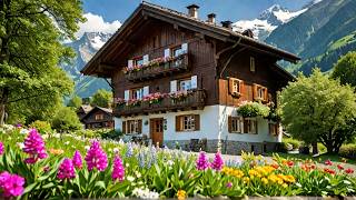 🇨🇭 Schönried Switzerland A Picture Postcard Beautiful Village in the Swiss Highlands [upl. by Cairns]