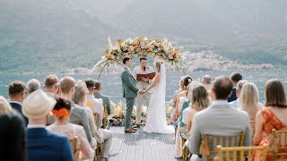 Montenegro Wedding  Lucy amp Jamie  20240518 [upl. by Aicilegna163]