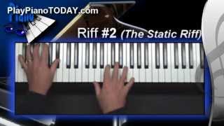 Blues Piano Lessons Now HD Chapter 6 Section 2 [upl. by Aerdnwahs]