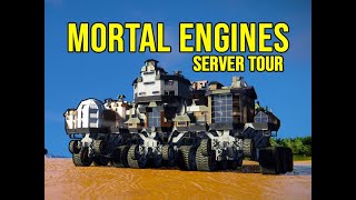 Mortal Engines Mobile Bases amp Nomads Server Tour  Space Engineers [upl. by Frager]