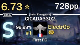 673⭐Electr0o  Camellia  CICADA3302 Instar Emergence HD 1 728pp 9998 FC [upl. by Lilhak]