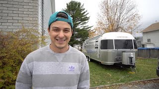 Présentation de notre nouvelle CARAVANE  Airstream Globetrotter 2018 [upl. by Nalo]