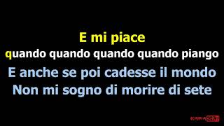 Sinceramente  Annalisa Karaoke Version Sanremo 2024 con CORI [upl. by Kiki35]