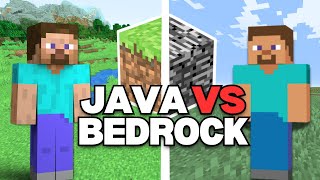 Java Vs Bedrock Which Edition Is Better [upl. by Ydnelg709]