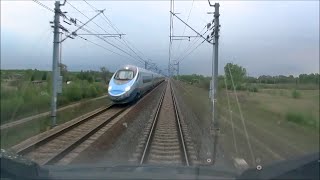 Cabview ED250 Pendolino Warszawa Zachodnia  Kraków Główny 200kmh [upl. by Manning]