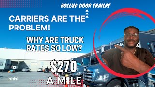 CARRIERS are the problem 53 Foot Rollup Door Trailer [upl. by Kerin]