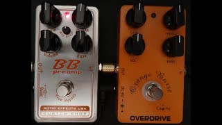 Caline Orange Burst vs Xotic BB MB AB [upl. by Sullivan555]