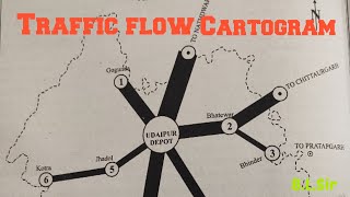 Traffic Flow Cartogram BLSir [upl. by Arraeic]