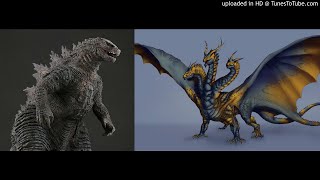 Legendary Godzilla vs Keizer Ghidorah Theme [upl. by Everick361]